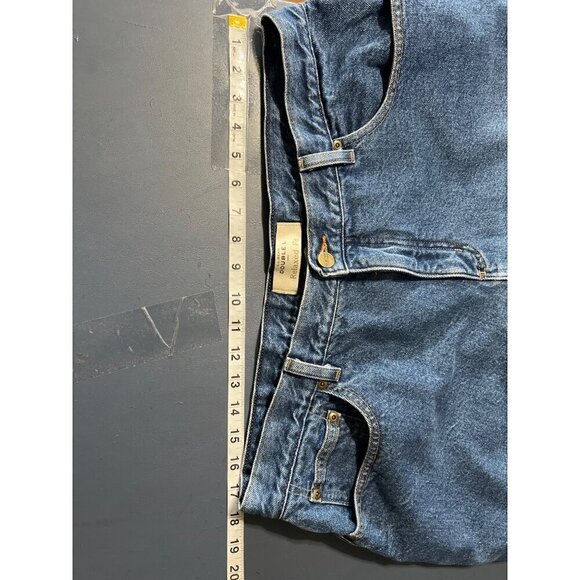 L.L.Bean Womens Double L Relaxed Fit Jeans Size 16WPetite Blue Denim Cotton Poly - Picture 7 of 12